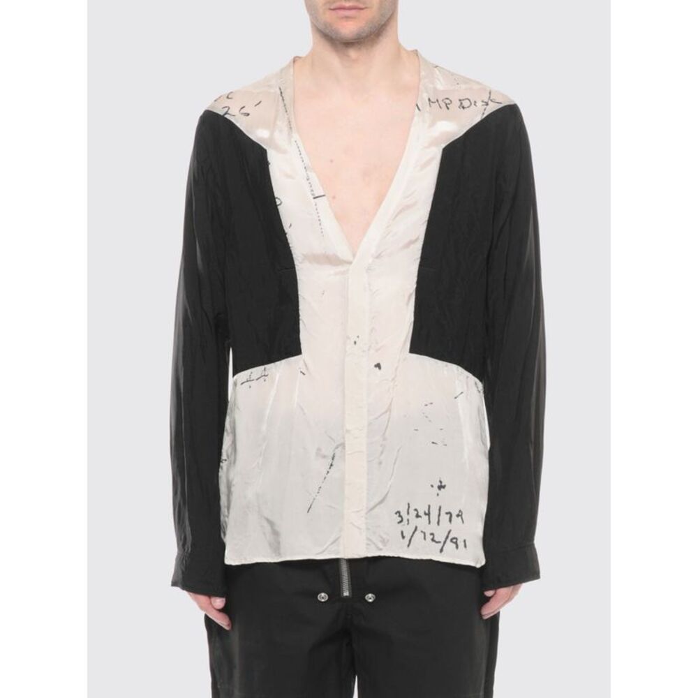 Rick Owens Shirt Men Ivory